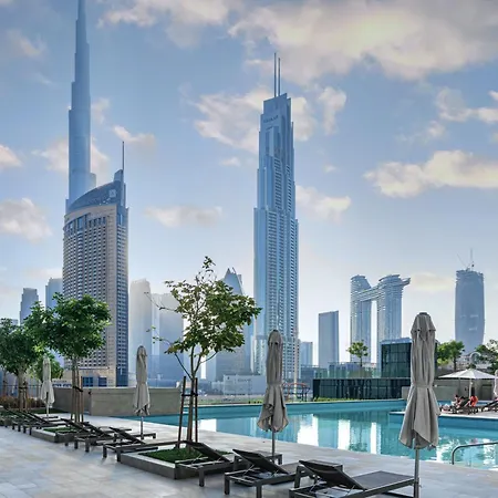 Sleeps 8 Burj Views Direct Dubai Mall Access Exterior foto